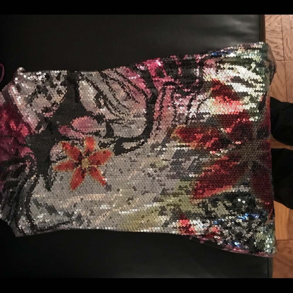 Sequin multi colored dress